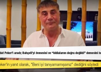 Erk Acarer: İki vekil Sedat Peker'i aradı; Bahçeli'yi övmesini ve "iddialarım doğru değildi" demesini istedi