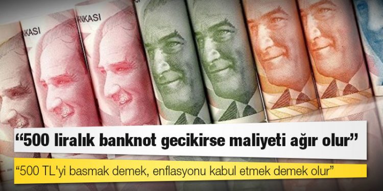 Eski TCMB Başkanı, İyi Partili Yılmaz: 500 liralık banknot gecikirse maliyeti ağır olur
