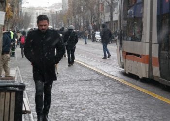 Eskişehir’de hava sıcaklığı yine eksi derecelere iniyor
