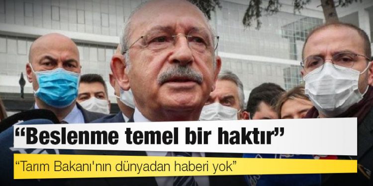 Et ve Süt Kurumu'na alınmayan Kemal Kılıçdaroğlu, kapıda açıklama yaptı: Beslenme temel bir haktır
