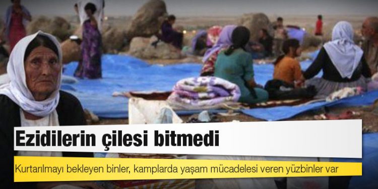 Ezidilerin çilesi bitmedi: Kurtarılmayı bekleyen binler, kamplarda yaşam mücadelesi veren yüzbinler var