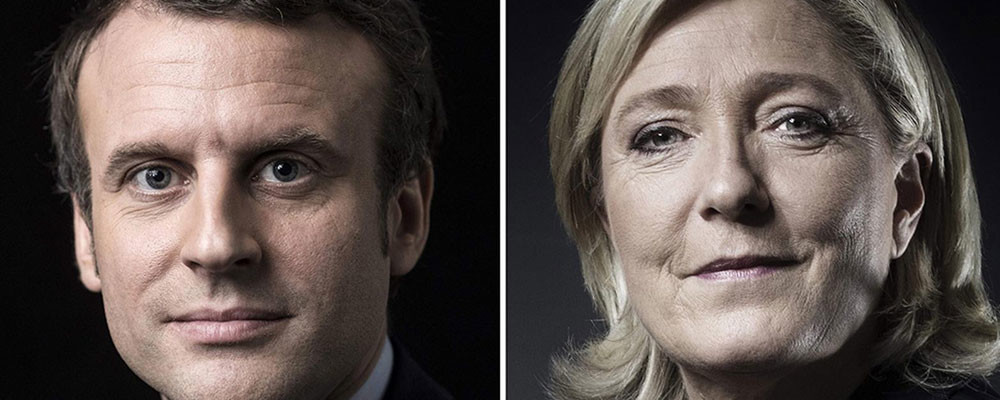 Fransa Macron-Le Pen düellosuna hazırlanıyor