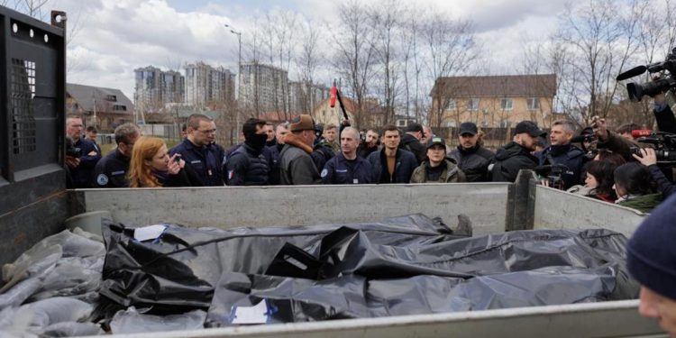 Fransa’nın gönderdiği özel ekip savaş suçları incelemek için Ukrayna’da
