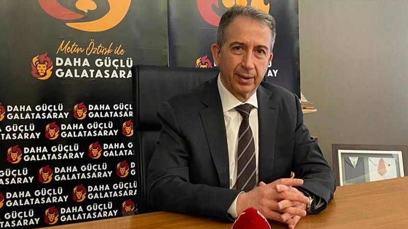 Galatasaray başkan adayı Metin Öztürk: İki yılın ikisinde de şampiyonluk hedefliyoruz