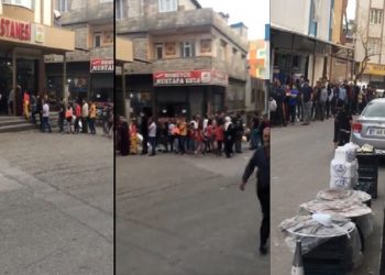 Gaziantep’de indirim kuponlu ucuz ekmek kuyruğu!
