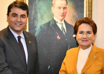 Gültekin Uysal, İyi Parti Genel Merkezi’nde Meral Akşener'i ziyaret etti