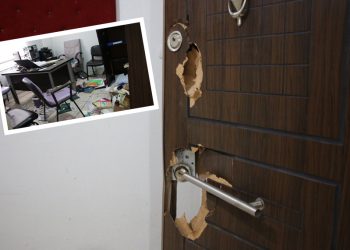 HDP Cizre ilçe binasına polis baskını; kapılar kırıldı, gözaltılar var