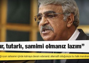 HDP Eş Genel Başkanı Sancar: Üç haneli enflasyonun nedeni sıfır demokrasi, sıfır hukuk, sıfır adalet