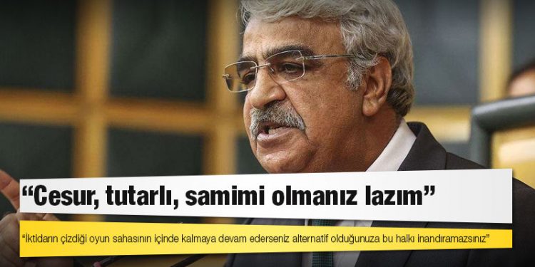 HDP Eş Genel Başkanı Sancar: Üç haneli enflasyonun nedeni sıfır demokrasi, sıfır hukuk, sıfır adalet