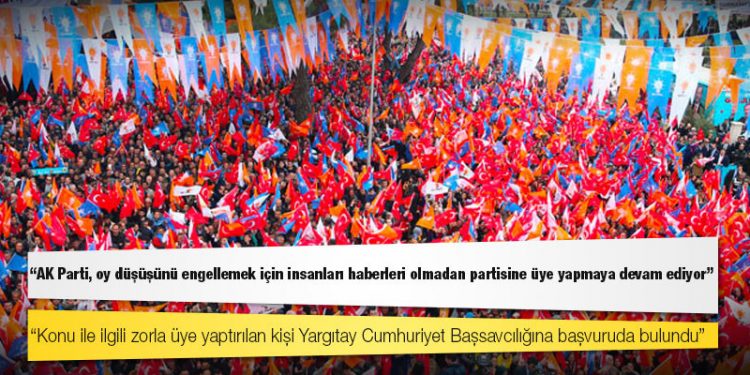 HDP'li Gergerlioğlu: AK Parti, oy düşüşünü engellemek için insanları haberleri olmadan partisine üye yapmaya devam ediyor!