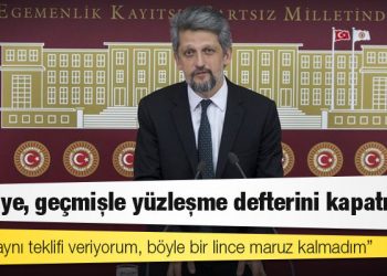 HDP'li Paylan'ın 'Ermeni Soykırımı' teklifi TBMM Başkanı tarafından iade edildi: '7 yıldır aynı teklifi veriyorum, böyle bir lince maruz kalmadım'