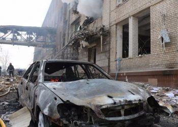 Harkov'da bombardıman: 1 ölü, 18 yaralı