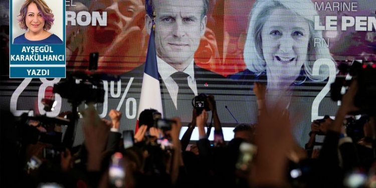 Kaybettiği halde kazanan Le Pen, kazandığı halde kaybeden Macron