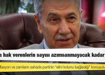 Kulis: Bülent Arınç’ın ekonomi mesajı AKP'de karşılık buldu; yüksek enflasyon ve zamların sahada partinin “elini kolunu bağladığı” konuşuluyor