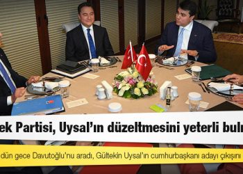 Kulis: Kılıçdaroğlu dün gece Davutoğlu’nu aradı, Gültekin Uysal’ın cumhurbaşkanı adayı çıkışını sordu