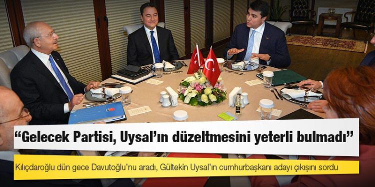 Kulis: Kılıçdaroğlu dün gece Davutoğlu’nu aradı, Gültekin Uysal’ın cumhurbaşkanı adayı çıkışını sordu