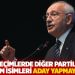 Kılı&ccedil;daroğlu: CHP, se&ccedil;imlerde diğer partilerden bir kısım isimleri aday yapmaya a&ccedil;ık