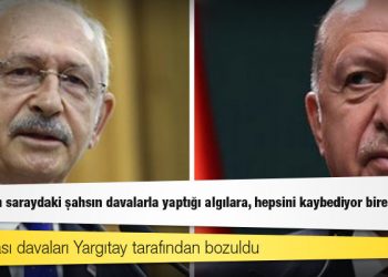 Kılıçdaroğlu: Kanmayın saraydaki şahsın davalarla yaptığı algılara, hepsini kaybediyor birer birer