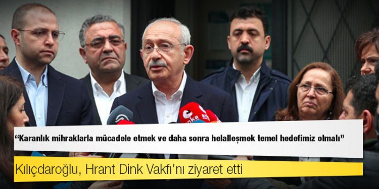 Kılıçdaroğlu: Karanlık mihraklarla mücadele etmek ve daha sonra helalleşmek temel hedefimiz olmalı
