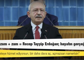 Kılıçdaroğlu’ndan Erdoğan'a: Sen 5'li çeteye hizmet ediyorsun, bir daha dava aç, açmazsan namertsin!