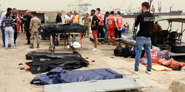 Lübnan'da, göçmen gemisinin batması sonucunda hayatını kaybedenlerin sayısı 7'ye yükseldi