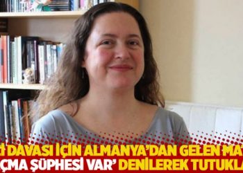 Mater dava i&ccedil;in Almanya'dan geldi, mahkeme 'ka&ccedil;ma ş&uuml;phesi var' diyerek tutukladı