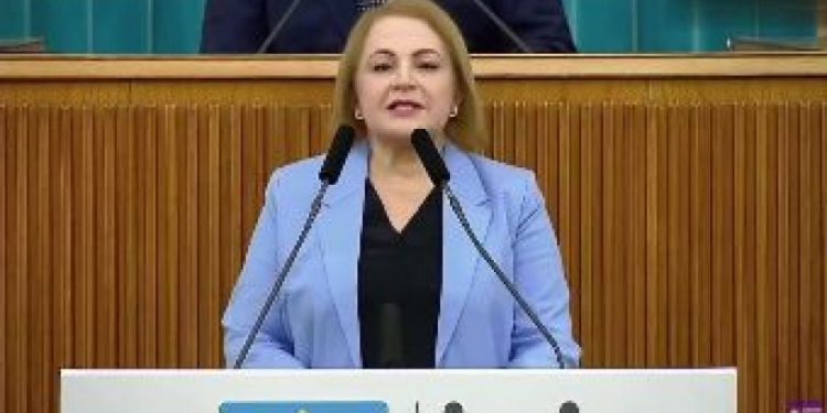Meral Akşener, kürsüyü Sibel Güneş'e bıraktı: Bakalım Saray basını sansürleyecek mi?