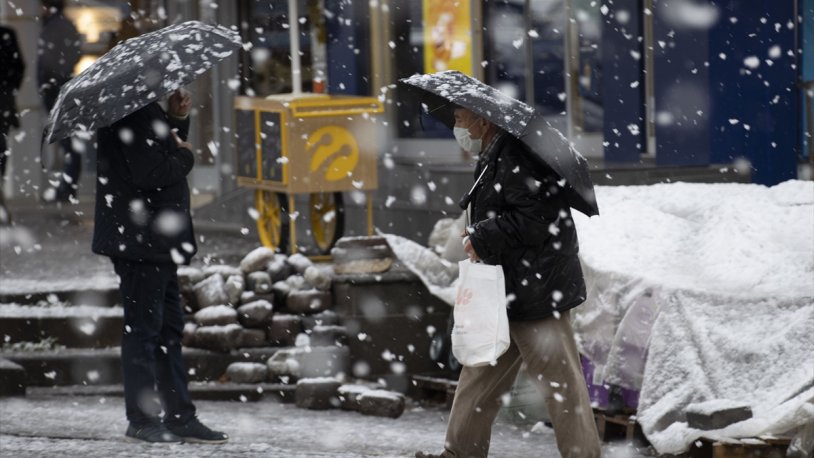 Meteoroloji'den kuvvetli kar yağışı ve fırtına uyarısı