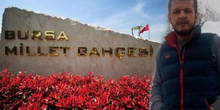 Millet Bahçesi tabelasından harf çalan kişiye şartlı tahliye