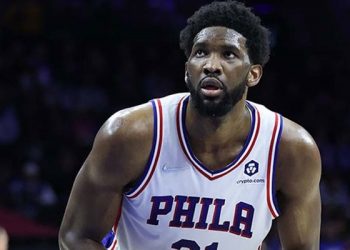 NBA'de 76ers'a galibiyeti 41 sayı, 20 ribauntla oynayan Embiid getirdi