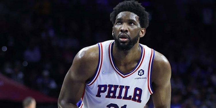 NBA'de 76ers'a galibiyeti 41 sayı, 20 ribauntla oynayan Embiid getirdi