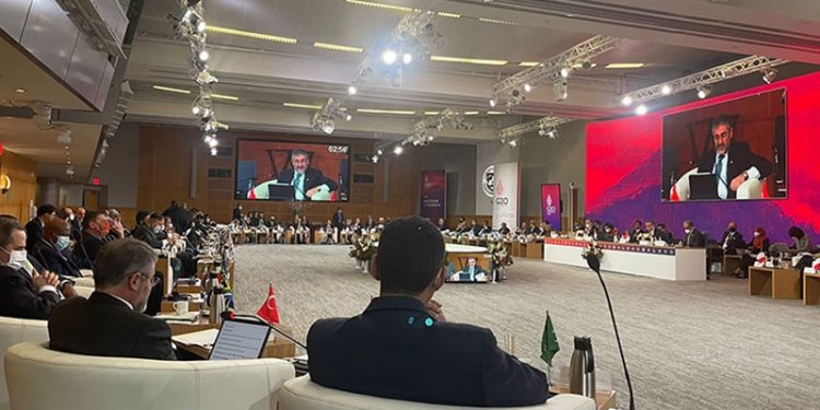 Nebati, G20 Maliye Bakanları Toplantısı'na katıldı