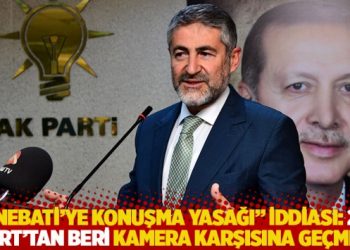 "Nebati&rsquo;ye konuşma yasağı" iddiası: 21 Mart'tan beri kamera karşısına ge&ccedil;medi