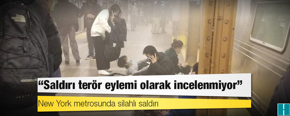 New York metrosunda silahlı saldırı: ‘‘Saldırı terör eylemi olarak incelenmiyor’’