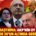 ORC Araştırma: AKP’nin oy oranı yüzde 30’un altında geriledi
