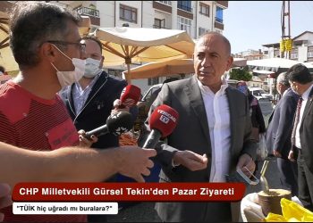 Pazarcı öğretmen çıkınca, Gürsel Tekin mahcup oldu: Ooo hocam!