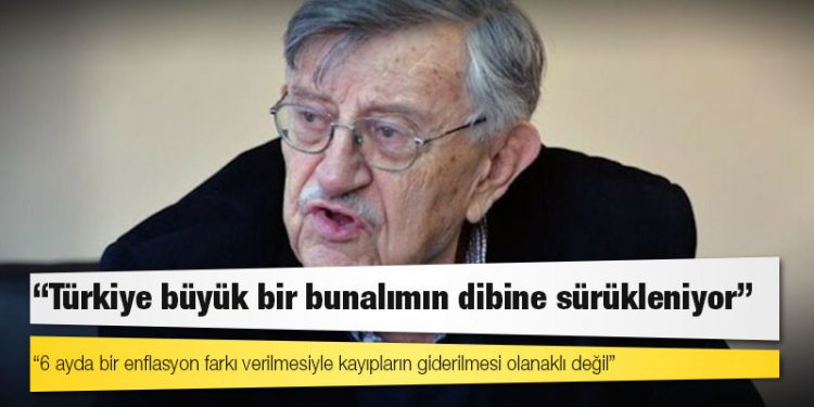 Prof. Korkut Boratav: Türkiye büyük bir bunalımın dibine sürükleniyor