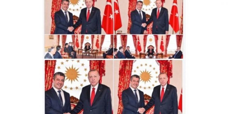 Protokole uyulmadı, Barzani medyası fotoğrafları geri çekti