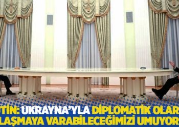 Putin: Ukrayna&rsquo;yla diplomatik olarak anlaşmaya varabileceğimizi umuyorum