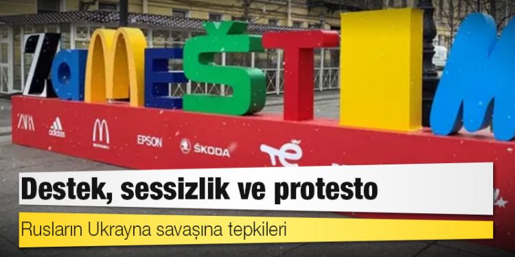 Rusların Ukrayna savaşına tepkileri: Destek, sessizlik ve protesto