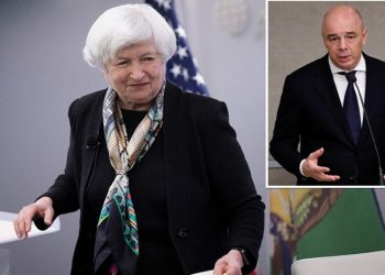 Rusya Maliye Bakanı konuşurken, ABD Hazine Bakanı Yellen toplantıyı terk etti