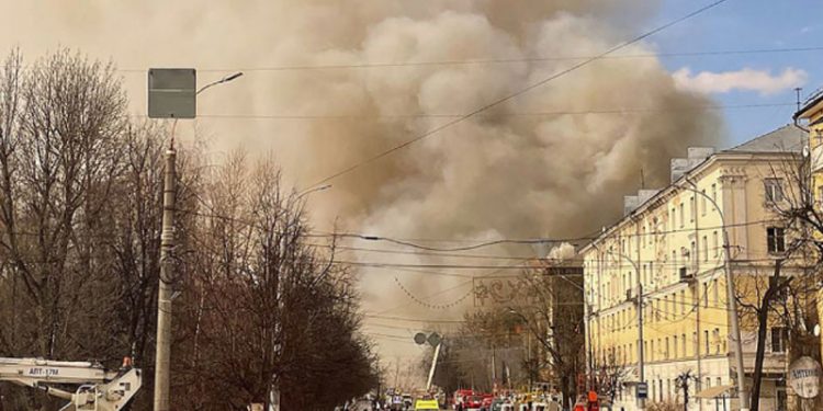 Rusya'da askeri enstitüde yangın: 7 kişi hayatını kaybetti