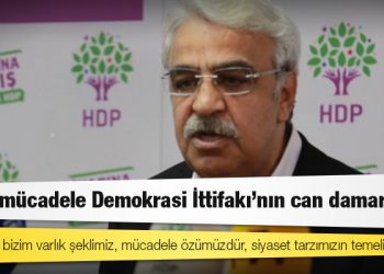Sancar: Yerel mücadele Demokrasi İttifakı'nın can damarıdır