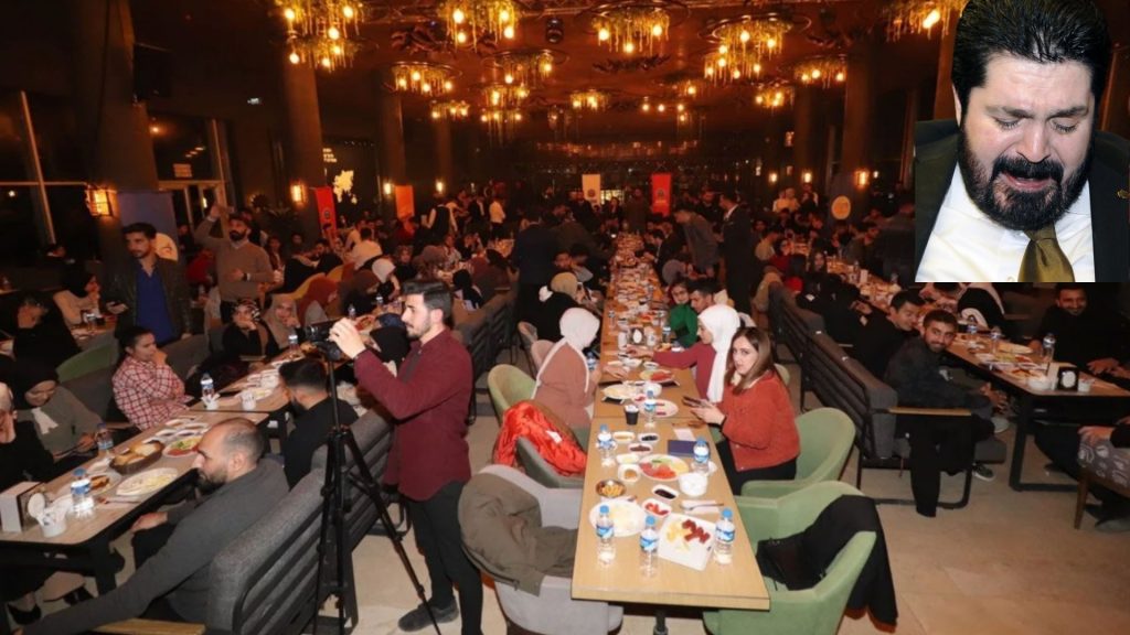 Savcı Sayan, lüks mekanda 500 kişiye sahur verdi: Kıskananlar çatlasın