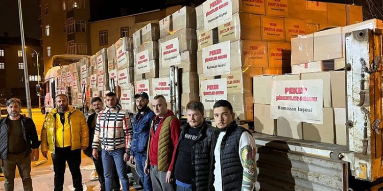 'Sedat Peker, Ramazan ayı için yardım kolisi dağıttı'