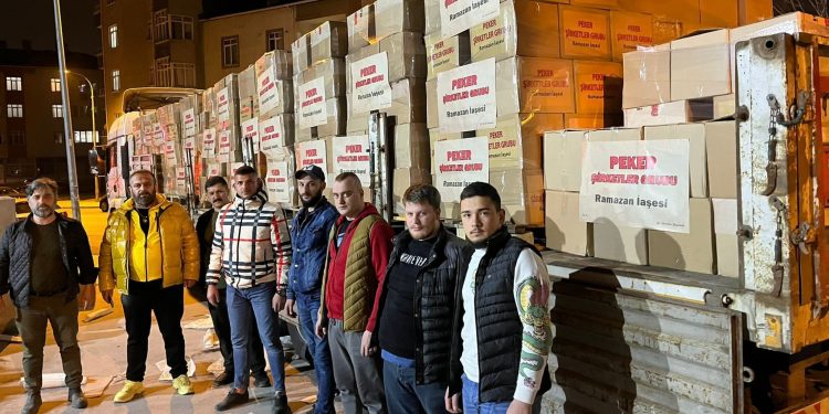 Sedat Peker’den tırlar dolusu Ramazan kolisi: Trabzon ve Rize’de dağıtıldı