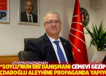 "Soylu'nun bir danışmanı cemevi gezip Kılı&ccedil;daroğlu aleyhine propaganda yapıyor"