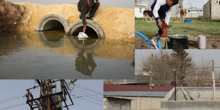 Suruç'un Tavşanköy Mahallesi'nde 15 gündür elektrik ve su yok