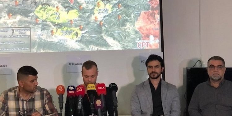 Süleymaniye'de TSK'nin bombardımanına karşı kampanya: Saldırılar durdurulmalı