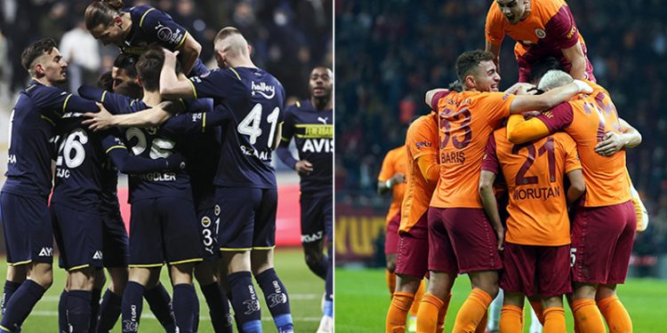 Süper Lig'de dev derbi; Fenerbahçe, Galatasaray'ı ağırlıyor